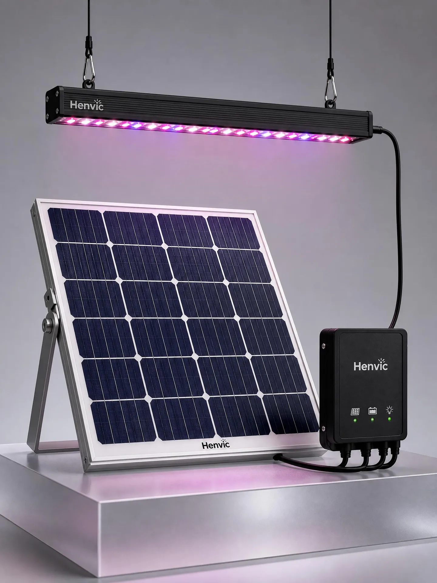 Henvic HVC-GS solar LED grow light